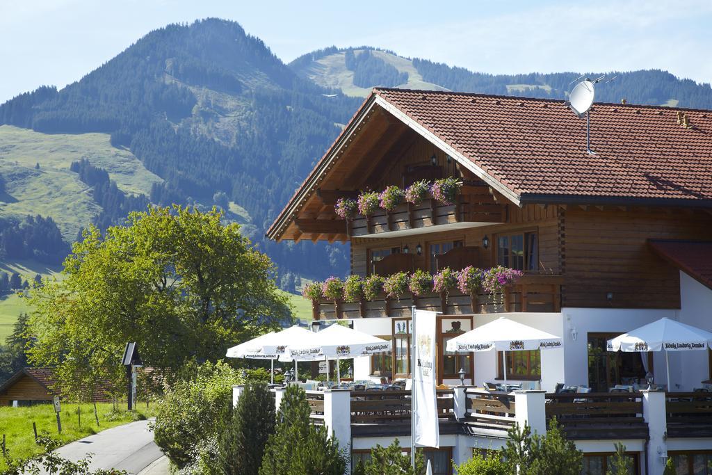 Hotel Garni Oberdorfer Stuben Obermaiselstein Ngoại thất bức ảnh