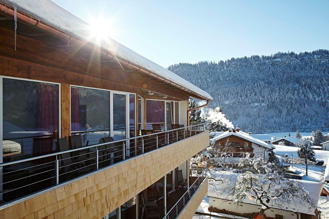 Hotel Garni Oberdorfer Stuben Obermaiselstein Ngoại thất bức ảnh